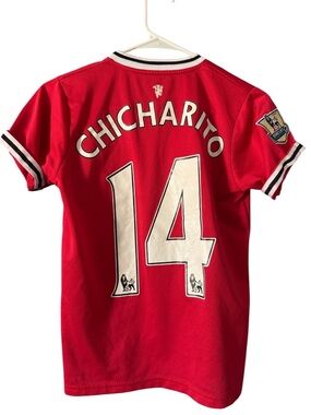 Nike Manchester United Youth #14 Chicharito Jersey